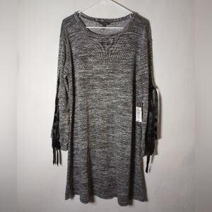 NWT Luxology thin sweater dress size large